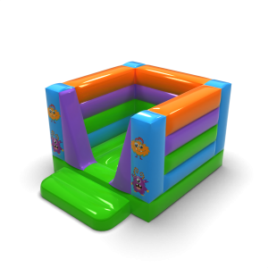 Small bouncy castle - in a monster theme