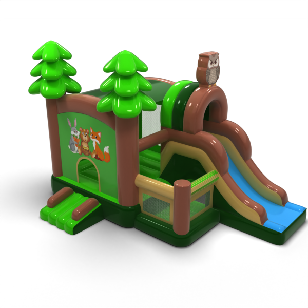 Bouncy castle forest combo