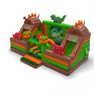 Inflatable playground - dino