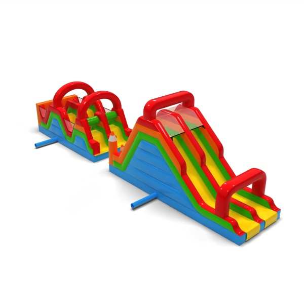 Crayon inflatable obstacle course - 15m