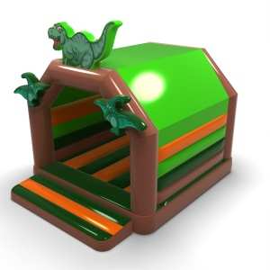 Dino bouncy castle