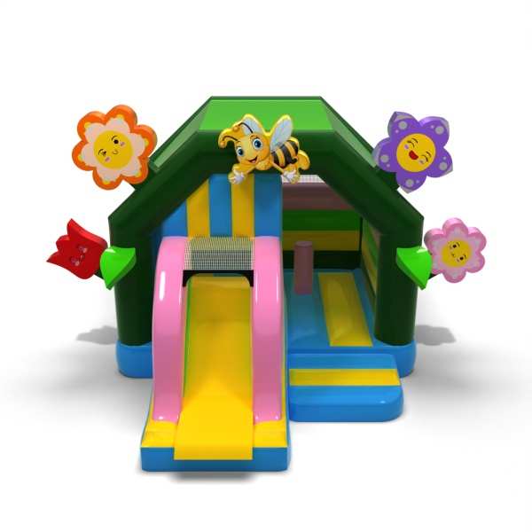 Spring wonderland - inflatable slide
