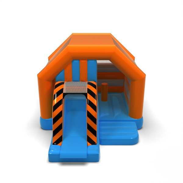 Classic bounce house with slide