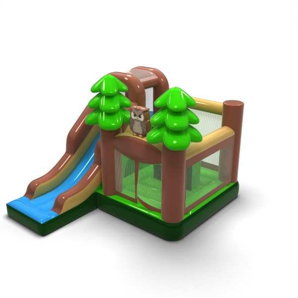 Forest bouncy castle combo