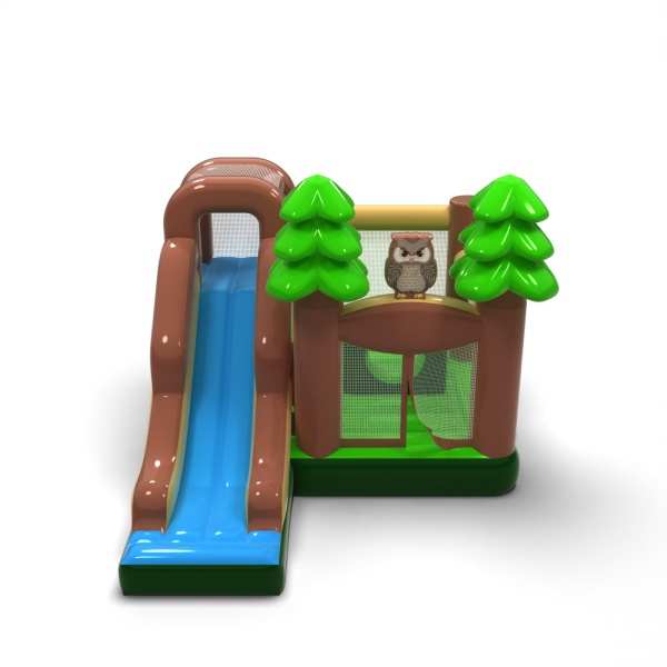Forest bouncy castle combo