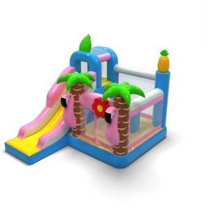 Hawaiian bouncy castle combo