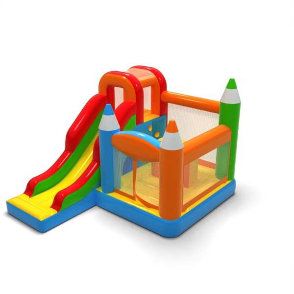 Bouncy castle crayon combo