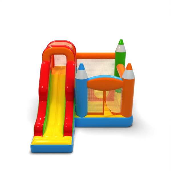 Bouncy castle crayon combo