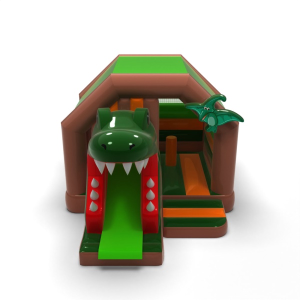Dinosaur's cloak - inflatable with slide