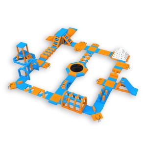 Zeta inflatable water park...