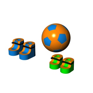 Giga football set for adults