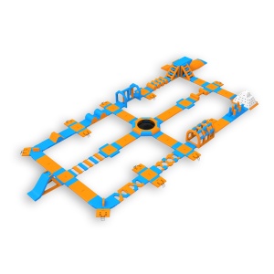 Omega inflatable water park...