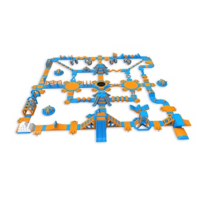 Sigma inflatable water park...