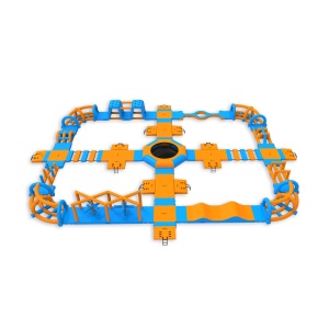 Tau inflatable water park...