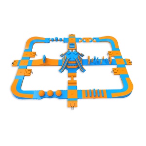 Fi inflatable water park...