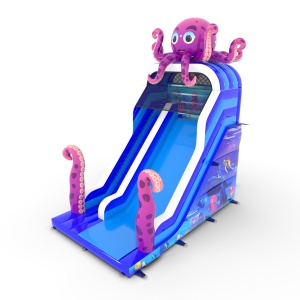 'Octopus' inflatable slide...