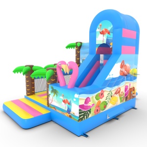 Inflatable slide combo with...